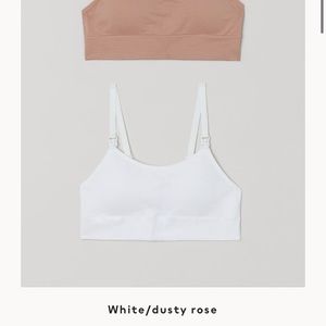 Cotton nursing bra H and M